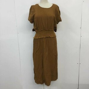 ZARA S ザラ ワンピース ひざ丈スカート One-Piece Medium Skirt 茶 / ブラウン / 10068991