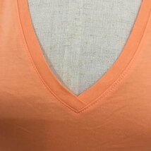 RALPH LAUREN SPORT S ラルフローレンスポーツ Tシャツ 半袖 Vネック T Shirt 橙 / オレンジ / 10068370_画像4