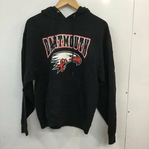 USED M 古着 パーカー 長袖 フーディー プルオーバー 裏起毛 Hooded Sweatshirt Hoodie 黒 / ブラック / 10058570