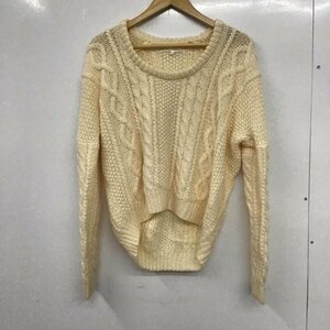 MERCURYDUO FREE Mercury Duo вязаный, свитер длинный рукав Knit Sweater белый / белый / 10072616
