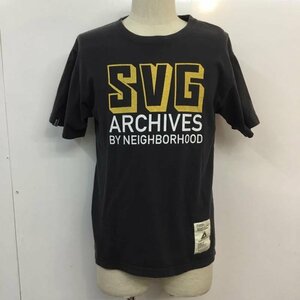 SVG ARCHIVES BY NEIGHBORHOOD 2 エスブイジーアーカイブスバイネイバーフッド Tシャツ 半袖 クルーネック ロゴ T Shirt 10053869