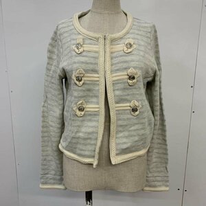 OLIVE des OLIVE inscription less Olive des Olive cardigan long sleeve Cardigan eggshell white / eggshell white / 10042946