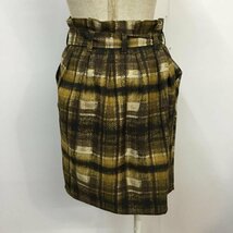 NOLLEY'S 38 ノーリーズ スカート ミニスカート チェックスカート Skirt Mini Skirt Short Skirt 10043339_画像3