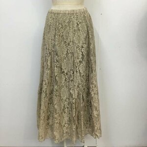 Ray BEAMS 1 レイビームス スカート ロングスカート Skirt Long Skirt ベージュ / ベージュ / 10065191