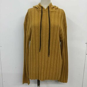 ZARA TRAFALUC M ザラ ニット、セーター 長袖 Knit Sweater マスタード / マスタード / 10063827