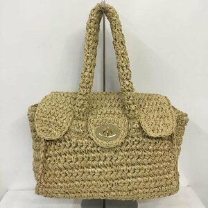 NATURAL BEAUTY BASIC 表記無し ナチュラルビューティベーシック ハンドバッグ ハンドバッグ ジュート Hand Bag 10062242