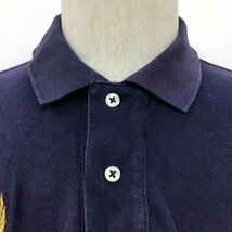 POLO RALPH LAUREN M ポロラルフローレン ポロシャツ 半袖 710600399001 ビッグポニー Polo Shirt 紺 / ネイビー / 10098723_画像4