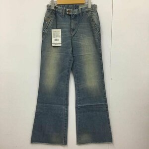 DIESEL 26インチ ディーゼル パンツ デニム、ジーンズ FLAIRLEGG 0888Z ワイドパンツ W26L32 水色 / ライトブルー / 10099536