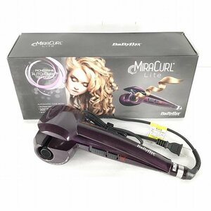 【展示品・中古品】 コンエアージャパン(同) / BaByliss ミラカールLite BAB-2667J カールアイロン 2017年製 パープル系 30013192