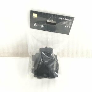 【未開封・中古品】 ニコン / Nikon リストマウント AA-6 KeyMission用 KeyMission360、KeyMission170 ブラック 30016321