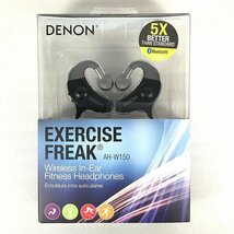 【未開封・中古品】 デノン / DENON ワイヤレスインナーイヤーヘッドホン AH-W150 ダイナミック/カナル型 Φ11.5mmドライバー 30015924_画像1