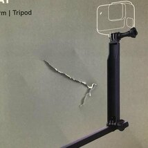 【未開封・中古品】 ゴープロ / GoPro GoPro用カメラグリップ AFAEM-001 3-Way(Grip・Arm・Tripod) 30016209_画像3