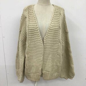 titivate M ティティベイト カーディガン 長袖 XP1893 ケーブル編み ローゲージニットカーディガン Cardigan 10076727