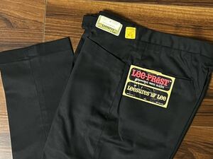 スペシャルデッド60s Lee-PReST Leesures by Lee マックイーンパンツW32L29 黒 ブラック USA製 ビンテージ 検bigeビッグeスタプレ70s80s90s