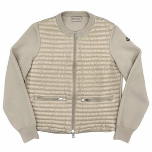 A821●美品●MONCLER　(モンクレール)●ニットダウンジャケット　CARDIGAN TRICOT　I10939B00006 M1131●XSサイズ　