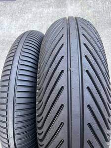 ① ほぼ新品 ダンロップ レインタイヤ ST1000 KR189 KR405 120/70R17 190/60R17