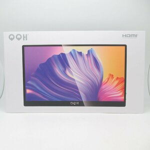 QQH QQH-Z12 ポータブルモニター 15.6インチ 1920x1080FHD デュアルType-C IPSガラスパネル miniHDMI デュアルスピーカー【 新品 】