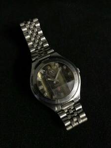 D904★TECHNOS テクノス Kaiser SIGNAL カイザーシグナル メンズ 自動巻き 腕時計 ジャンク