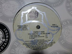 【us promo only/us original】faith evans/you used to love me remix