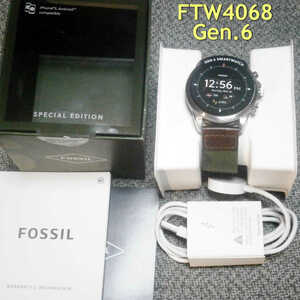 Fossil FTW4068 Gen6 Venture Edition ジェネレーション6 (送レターパック520円可)