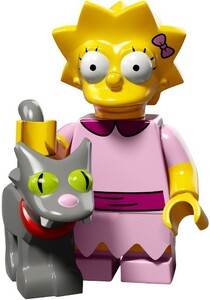 ★LEGO★ミニフィグ【Simpson_2】Lisa-Simpson(7100903)