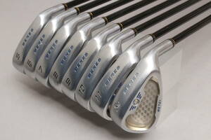 100円～【美品】ホンマ ベレス アイアンセット 8本《5-11/SW》HONMA BERES MG701《R》ARMRQ B49 カーボン ゴルフ ＃140※G436