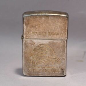 100円～ 良品 ZIPPO AMERICAN EAGLE Ⅱ GENUINE/WINDPROOF シルバー ジッポ ライター 喫煙 煙草 アンティーク ヴィンテージ #N※118