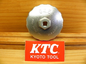  liquidation half-price!KTC 3/8(9.5) cup type oil filter wrench AVSA-095(94.5mm) Toyota large 