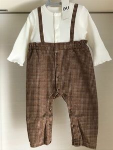 新品　GU 秋冬　ロンパース カバーオール　ベビー服