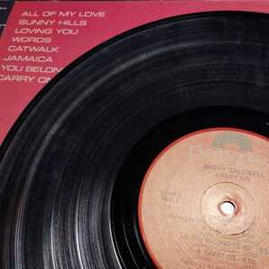 BOBBY CALDWELL CARRY ON US盤LP Polydor USA PD-1-6347 ボビー・コールドウェル AOR Light Mellow シーサイド・センチメンタルの画像7