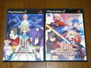 PS2　Fate フェイト　レアルタ・ヌア+アンリミテッドコード