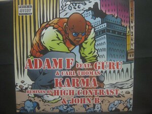 Adam F Feat Guru & Carl Thomas / Karma ◆LP7894NO GWP◆12インチ