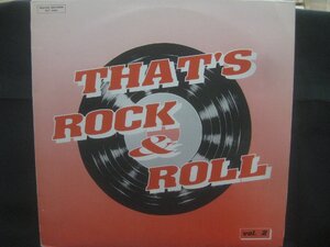 Randy Lee他 / V.A / That's Rock & Roll Vol 2 ◆LP7898NO GRPP◆LP