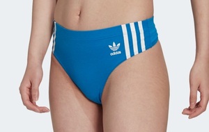 ★新品★adidas アディダス レーシングショーツ 大人 女性用 XL LLサイズ インナー パンツ 下着 ブルマ用 Tバック ブルー 海外S