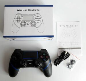 【1円スタート】ワイヤレスコントローラー PS4 パソコン ノートPC Bluetooth 1円 TER01_0591