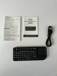 「一円スタート」【Ewin】ミニ bluetooth キーボード Mini Bluetooth keyboard タッチパッドを搭載 「１円」 GOS01_0610