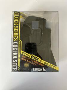 「一円スタート」[LayLax][グロック 用 CQCホルスター][右用][ブラック]GLOCK G17 G18 G19 「１円」 GOS01_0626