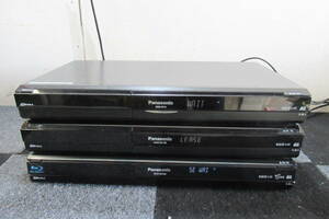  shelves 11.B891 Panasonic Panasonic DMR-XE100 DMR-BR550 DMR-XP12 DVD recorder 3 pcs. set body only present condition goods 