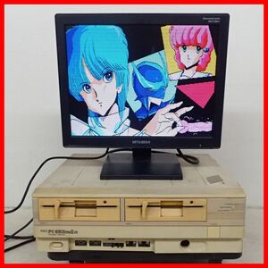 ◇NEC PC-8801mkIISR 本体のみ レトロPC PC88 日本電気 ジャンク【40