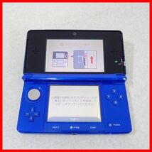 動作品 ニンテンドー3DS コバルトブルー 本体 CTR-001 Nintendo 任天堂 箱説付【10_画像4