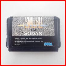 ◇動作保証品 MD メガドライブ SWORD OF SODAN ソード オブ ソダン SEGA セガ 箱説付【10_画像2