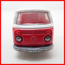 ☆トミカ 日本製 No.F29 フォルクスワーゲン マイクロバス 西ドイツ車 外国車シリーズ 青箱 トミー TOMICA VOLKSWAGEN MICROBUS【10_画像4