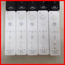 Wii コントローラ Wiiリモコンプラス RVL-036 シロ/クロ まとめて10個 大量セット 任天堂 Nintendo シリコンカバー付【10_画像3