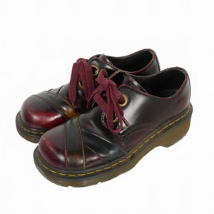 ドクターマーチン DR.MARTENS SYLWIA レザー シューズ ローファー UK4 23.0cm 茶 ブラウン AW009 GV07P レディース