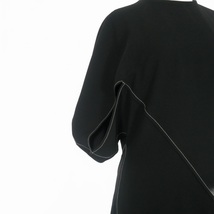 レジーナ ピョウ REJINA PYO スリット ロングワンピース ドレス 半袖 8 ブラック 黒 レディース_画像4