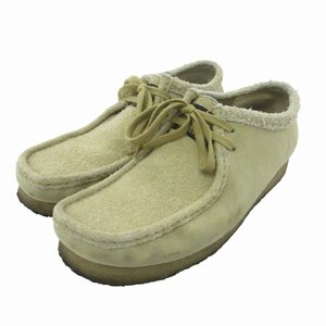  Clarks clarks ×thisisneverthatwala Be boots Loafer deck shoes suede beige 26.5cm 1108 men's 