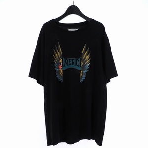 メゾンマルジェラ Maison Margiela 再構築 ドッキング カットソー Tシャツ 半袖 48 黒 ブラック S50GC0478 国内正規 メンズ