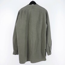 ユーゲン HEUGN ノーカラー シャツ 1 グレー SHIRT065 メンズ_画像2