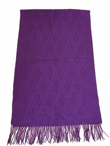  Tomorrowland TOMORROWLAND lap blanket blanket shawl purple men's lady's 