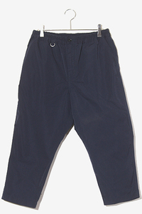 SOPHNET. ソフネット CROPPED WIDE TAPERD EASY PANTS BY SOLOTEX ソロックス クロップド ワイド テーパード イージーパンツ S NAVY ネイビ